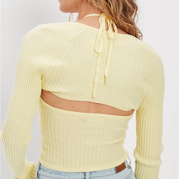 American Eagle AE Halter Tank + Shrug Set - Picture 2 of 4